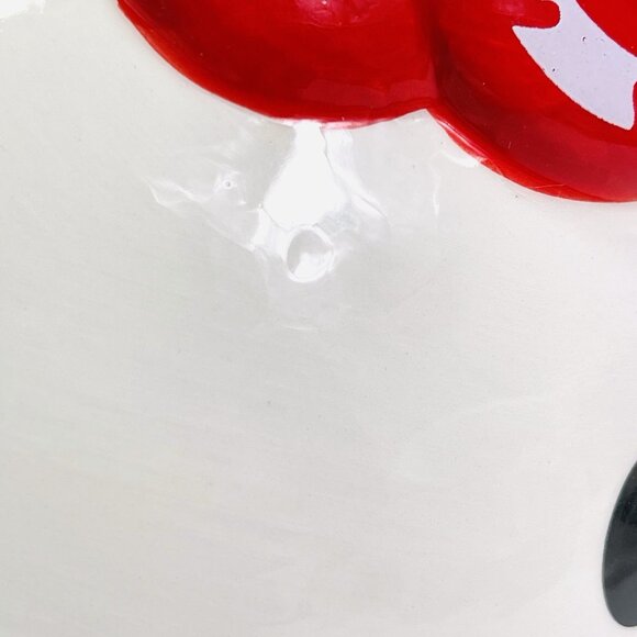 Silver Buffalo Sanrio Hello Kitty Halloween Pumpkin Ceramic Cookie Jar - Picture 4 of 5